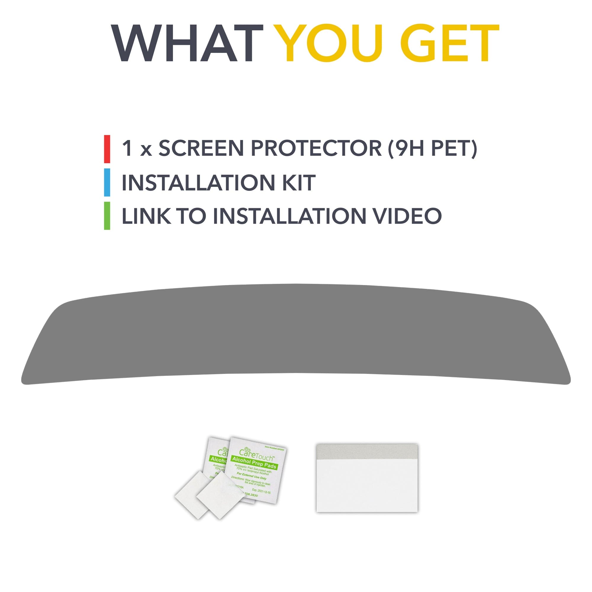 Screen Protectors | 9H PET for Cadillac LYRIQ, OPTIQ, VISTIQ, XT4, CT5