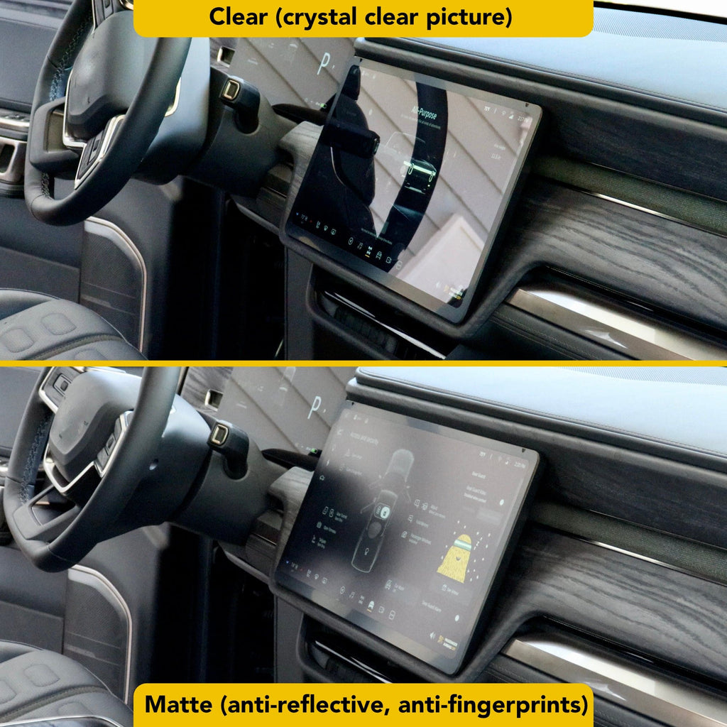 Screen Protectors | 9H Hardness PET for Rivian R1T / R1S 2021-2026