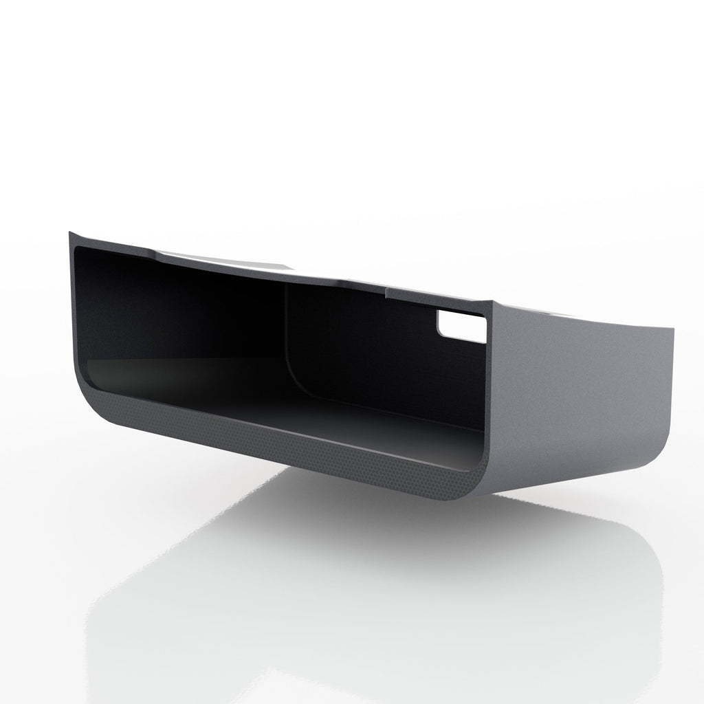 Under Screen Tray | Glovebox Style Organizer for Rivian R1S & Rivian R1T