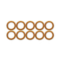 10mm / M10 / AN3 / 1/8" BSP Copper Crush Washers (10 Pack)