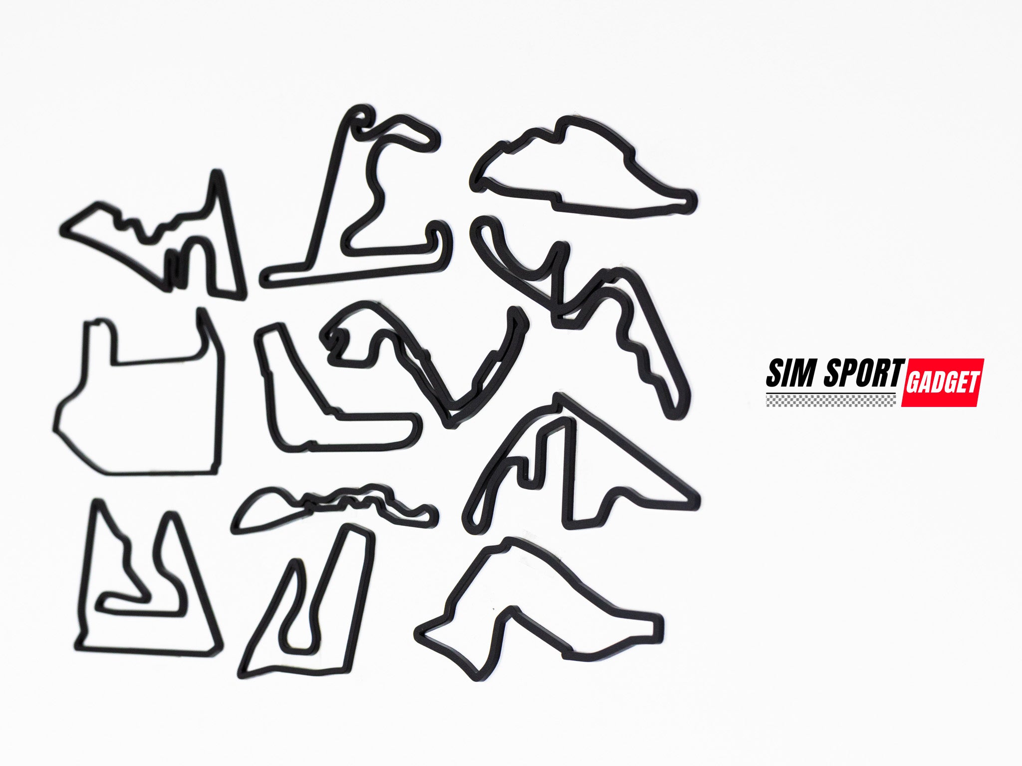 2025 Formula 1 Track Decor - Individual Track - 300mm / 12 inches