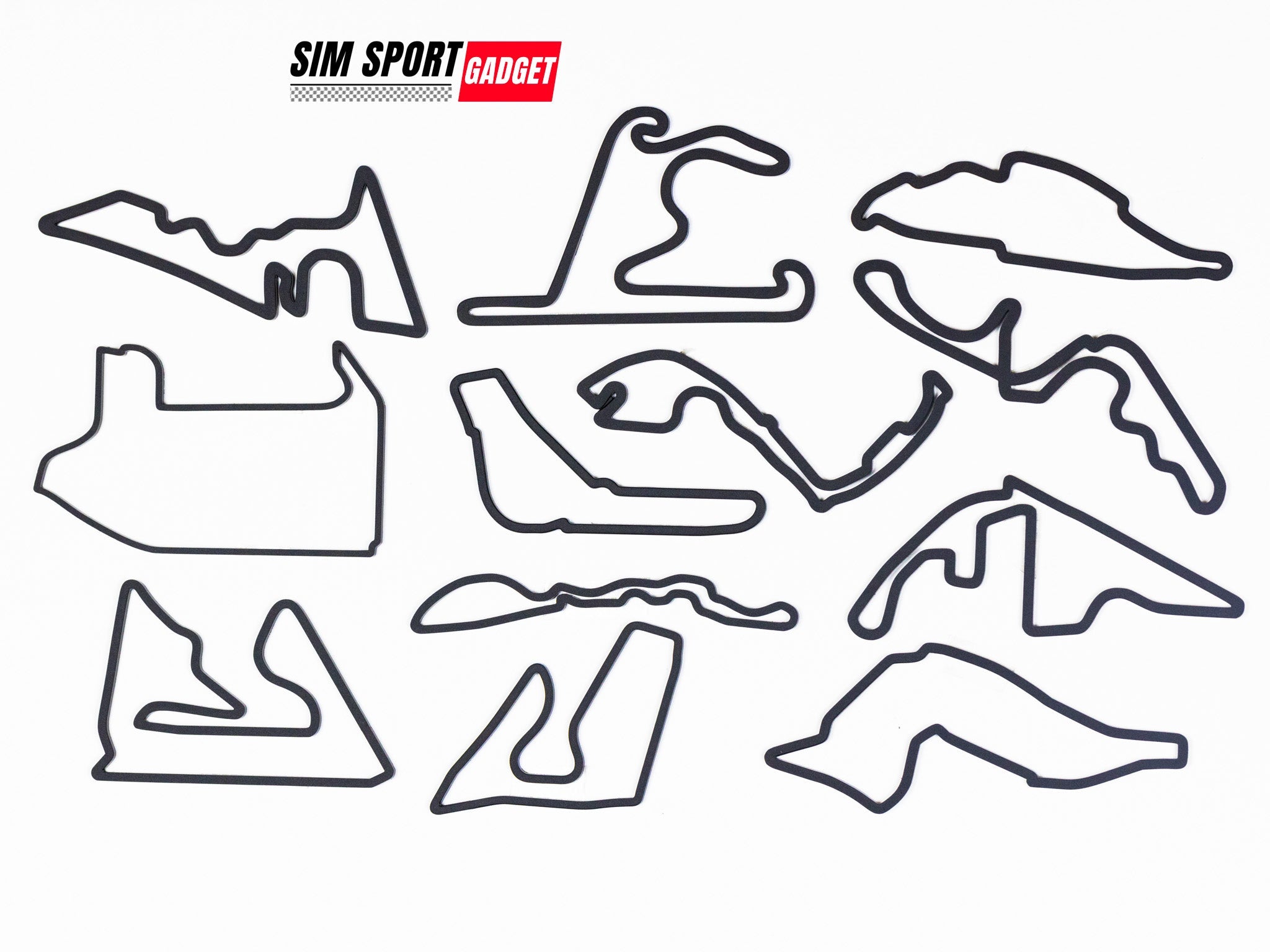 2025 Formula 1 Track Decor - Individual Track - 200mm / 8 inches